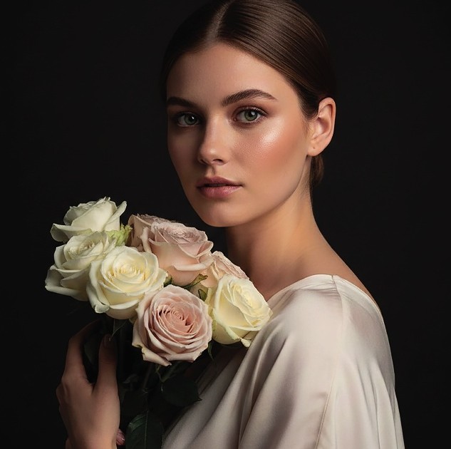 Editorial Floral Composition